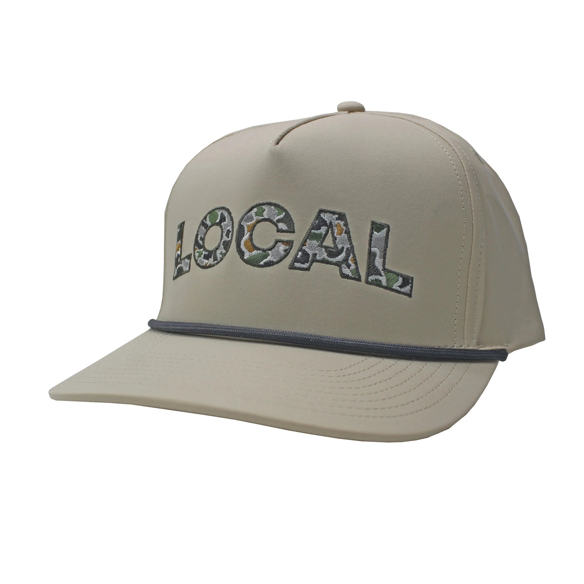 LOCAL GIRL Women's Hat LIGHT KHAKI / - Local Girl Local Camo Rope Hat L5300012