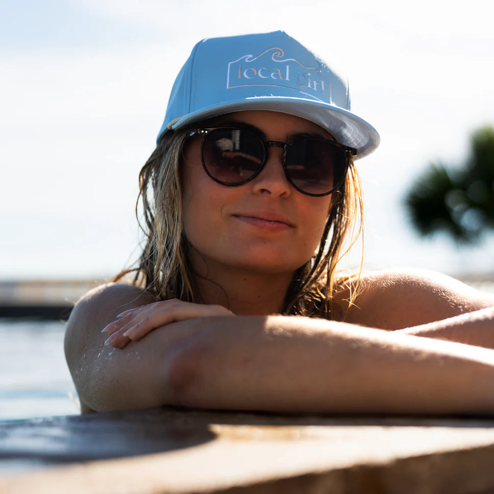 LOCAL GIRL Women's Hat SKY BLUE / - Local High Tide Rope Hat L530027