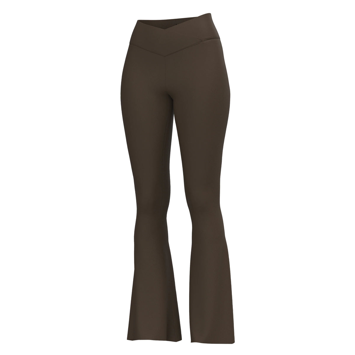 LOCAL GIRL Women's Pants ESPRESSO / XS Local Girl Women's Flare Leggings | David's Clothing L5160004