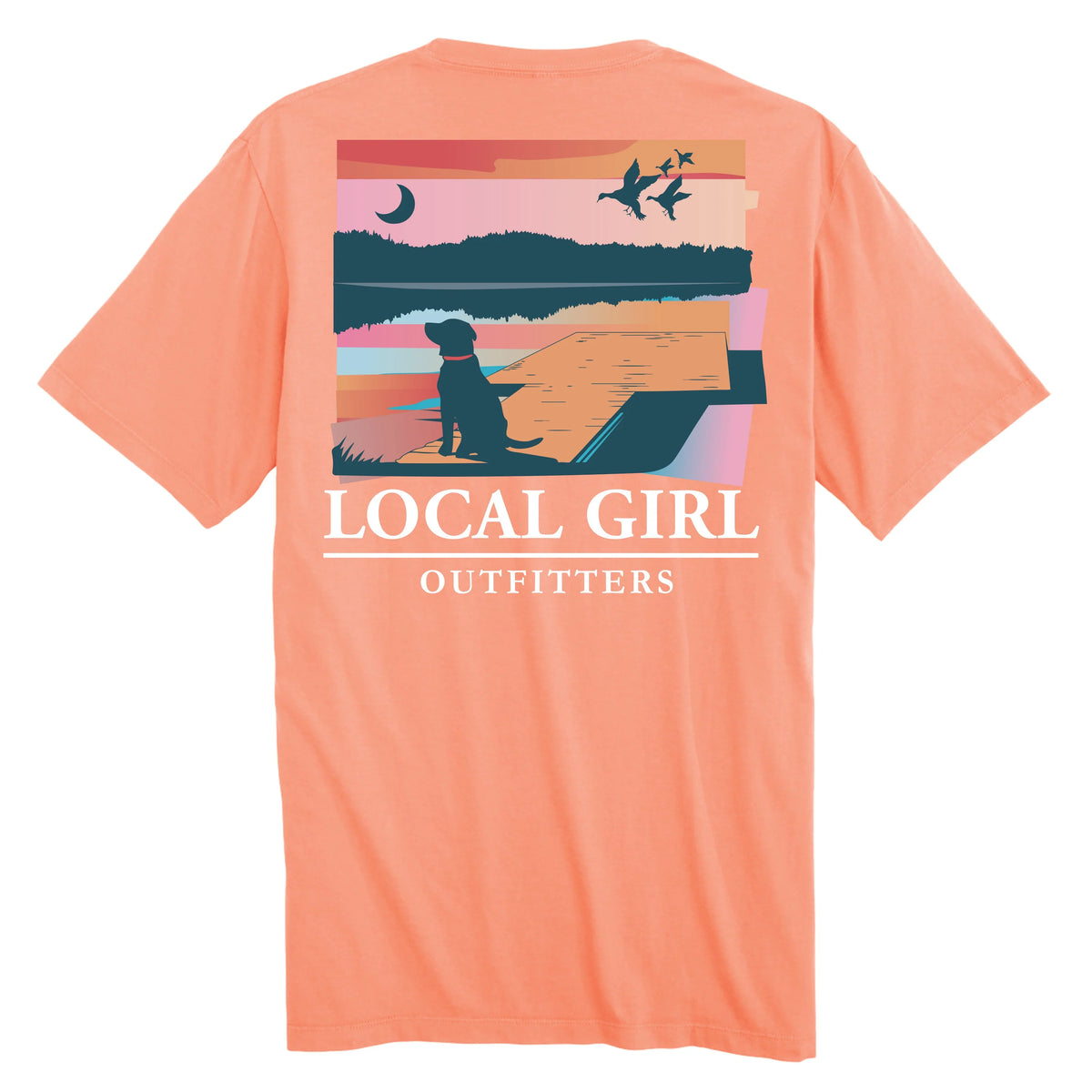 LOCAL GIRL Women's Tee Local Girl Lab on Dock SS Tee