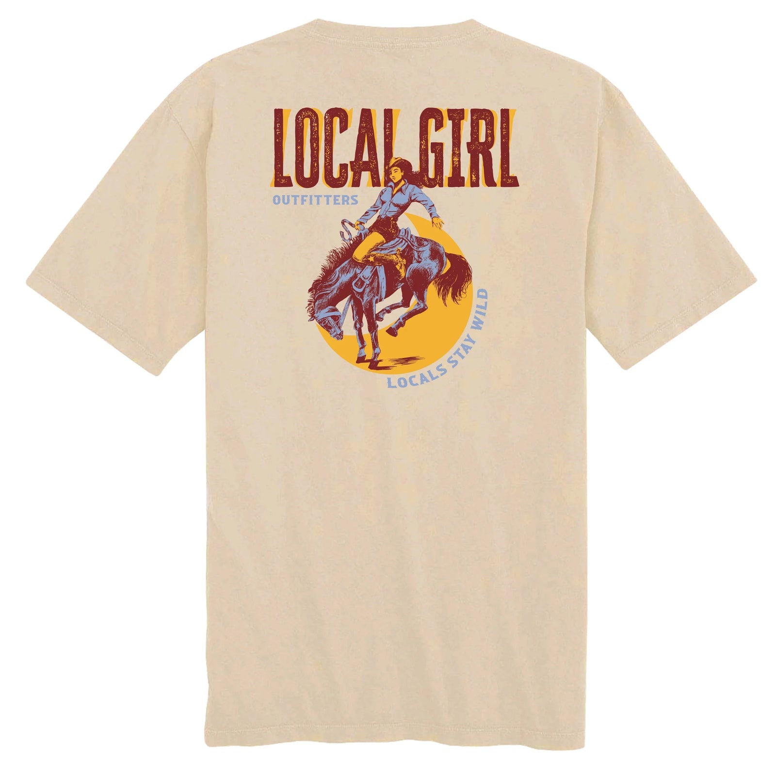 LOCAL GIRL Women's Tee Local Girl Stay Wild SS Tee