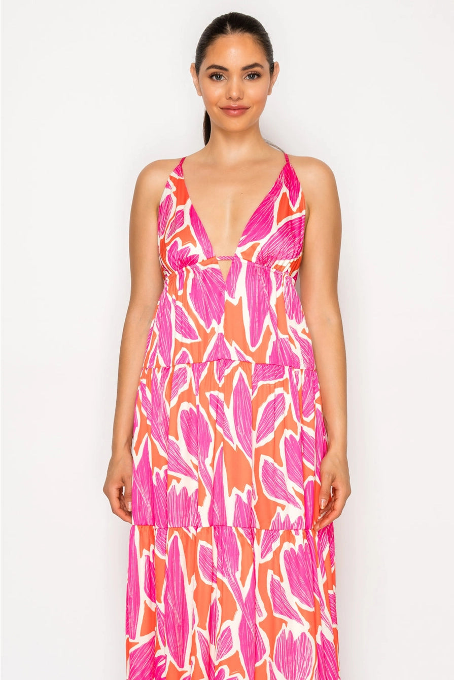 MEET ME IN SANTORINI Women's Dresses Thalia's Tulip Maxi Dress
