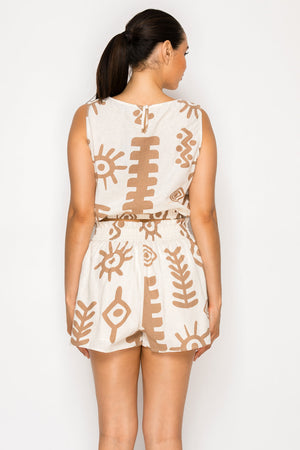 MEET ME IN SANTORINI Women's Set Santorini Sunplay Set