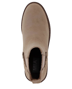 MIA SHOES Women's Shoes Mia Shoes Kellen Lug Sole Chelsea Booties || David's Clothing