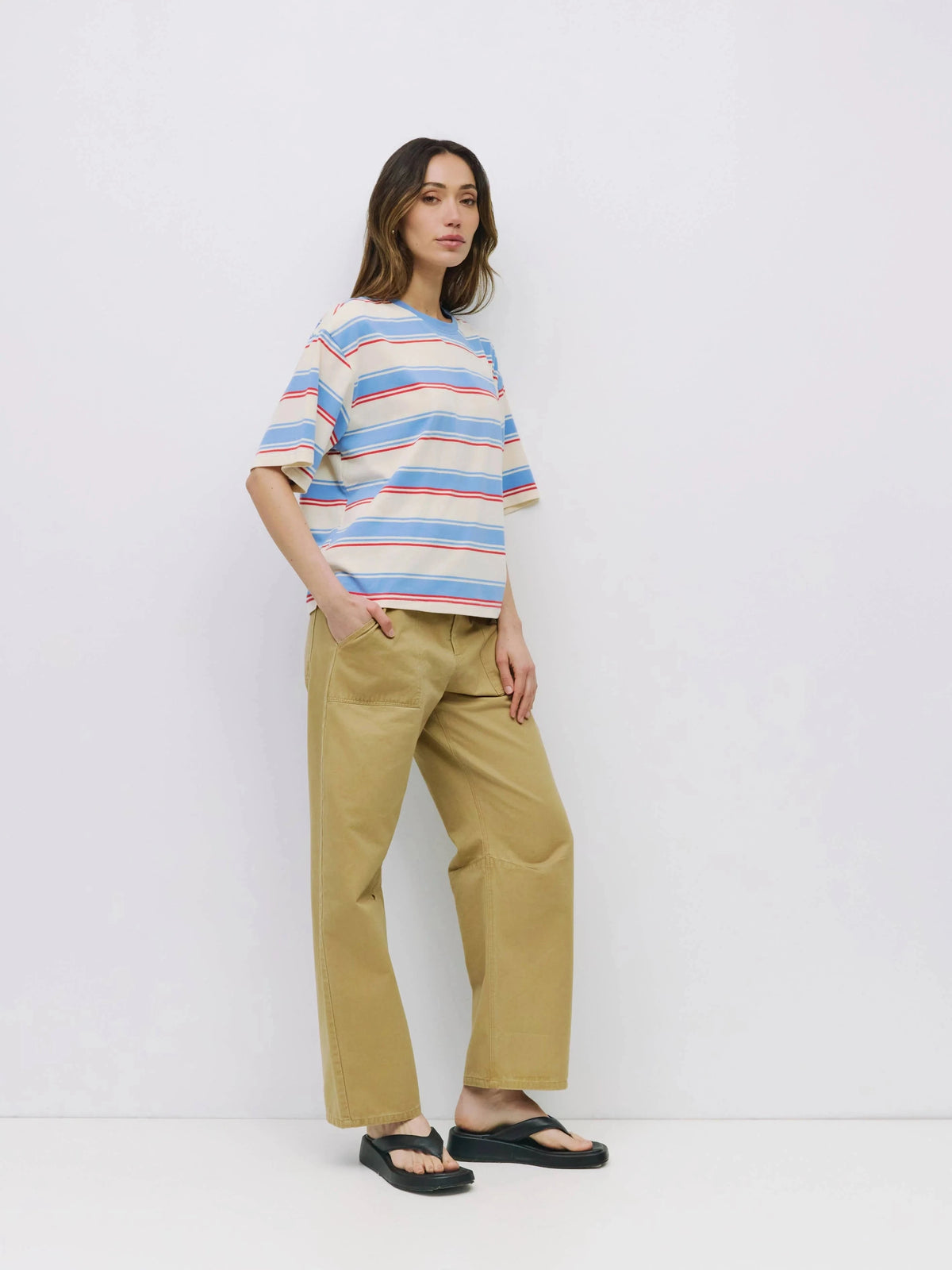 MOD REF Women's Top The Sunny Top - Baby Blue || David's Clothing