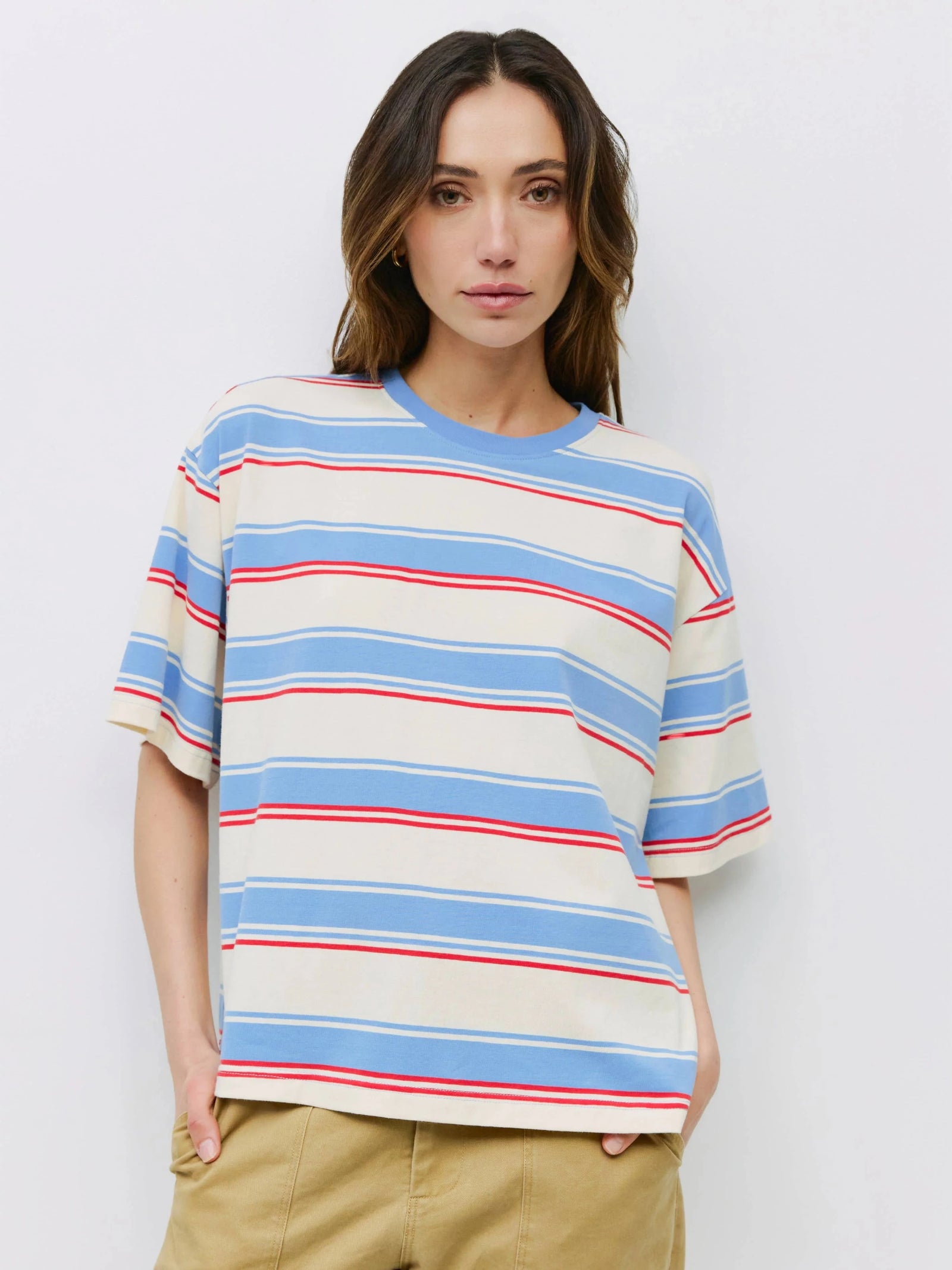 MOD REF Women's Top The Sunny Top - Baby Blue || David's Clothing