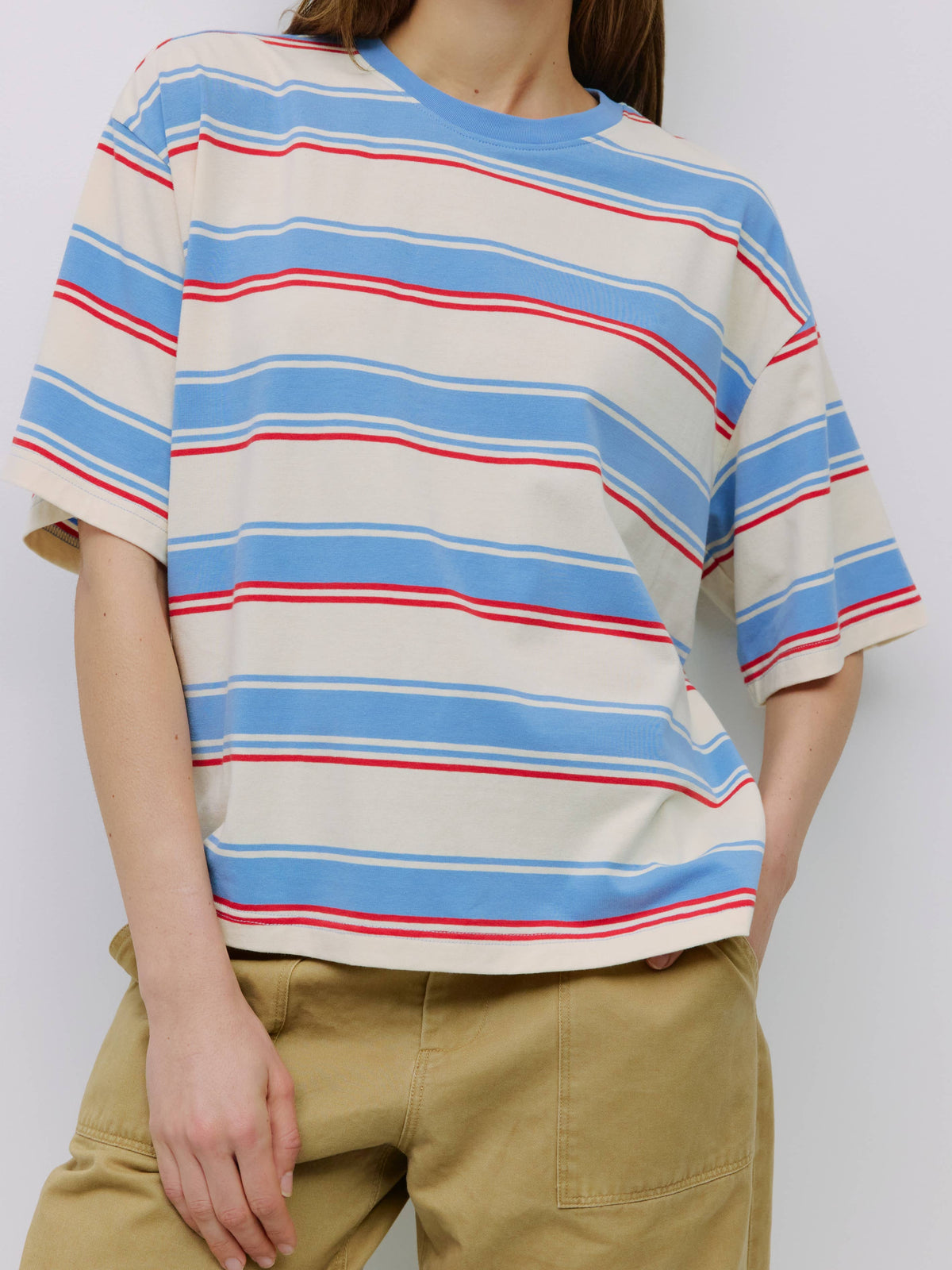 MOD REF Women's Top The Sunny Top - Baby Blue || David's Clothing