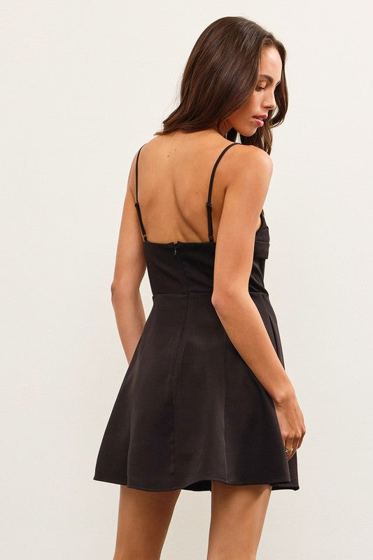 MUSTARD SEED Women's Dresses Corset Lined Flare Cami Dress || David's Clothing