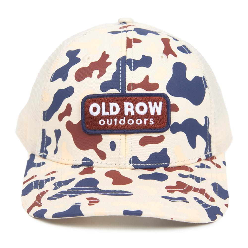 OLD ROW Men's Hats IVORY / OS Old Row Camo USA Mesh Back Hat from Old Row WROW3975