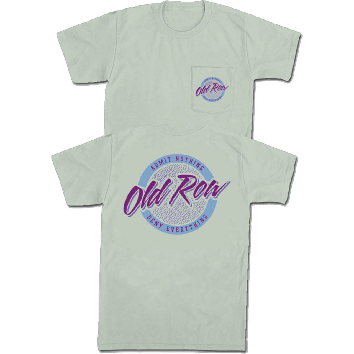 OLD ROW Men's Tees BAY / M Old Row Circle Logo Tee || David's Clothing WROW3539