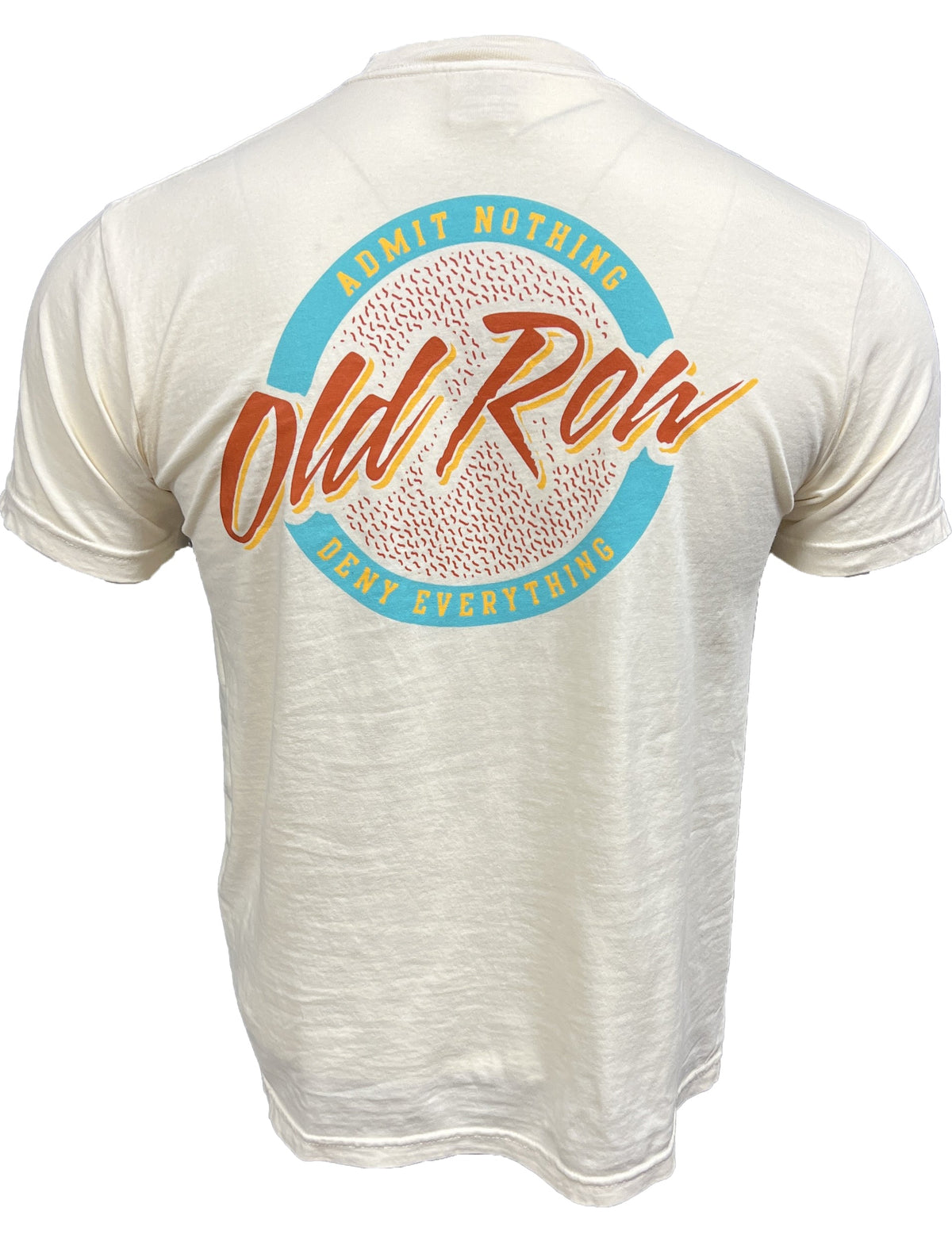 OLD ROW Men's Tees IVORY / S Old Row Circle Logo Pocket Tee WROW3521