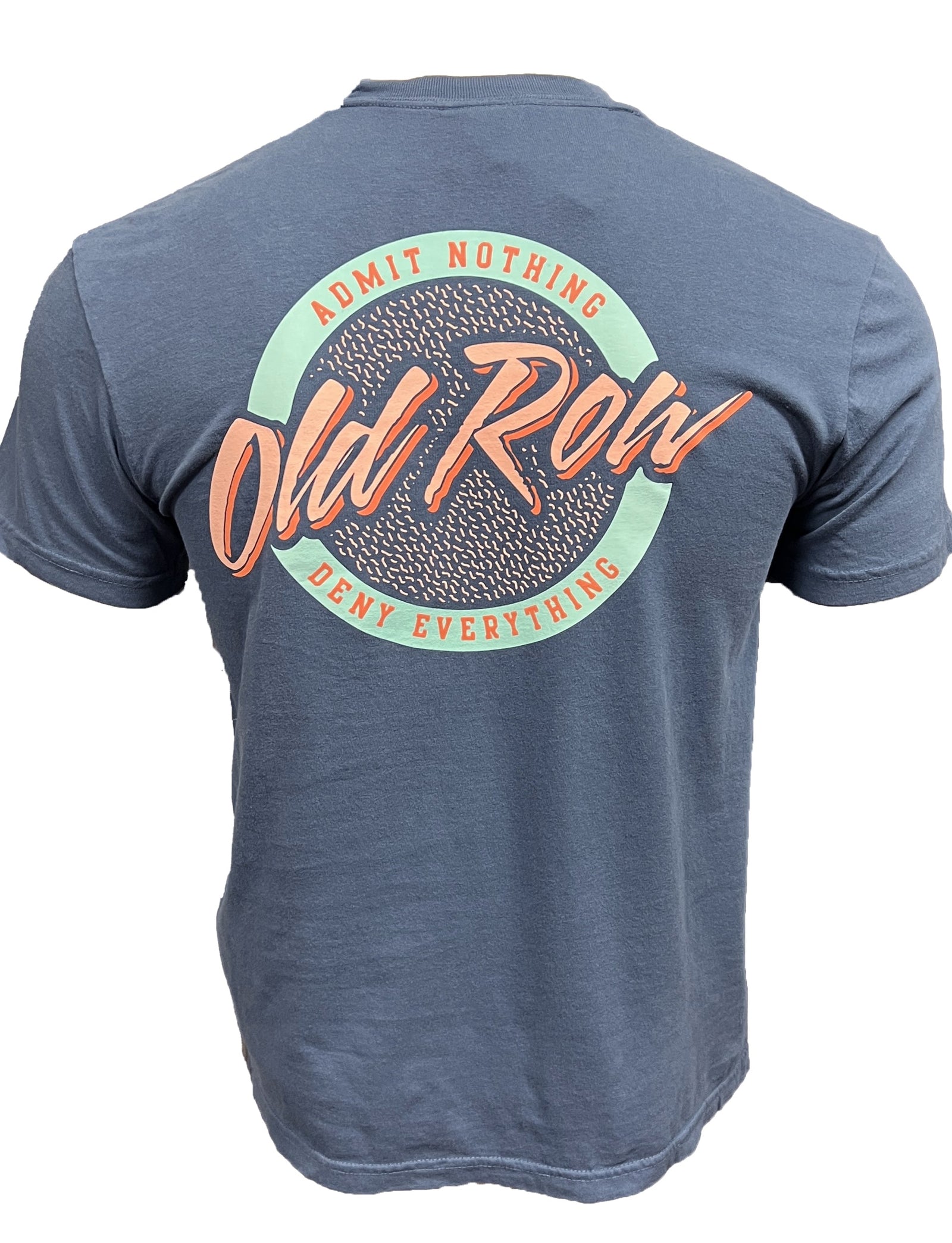 OLD ROW Men's Tees MIDNIGHT / S Old Row Circle Logo Pocket Tee WROW3518