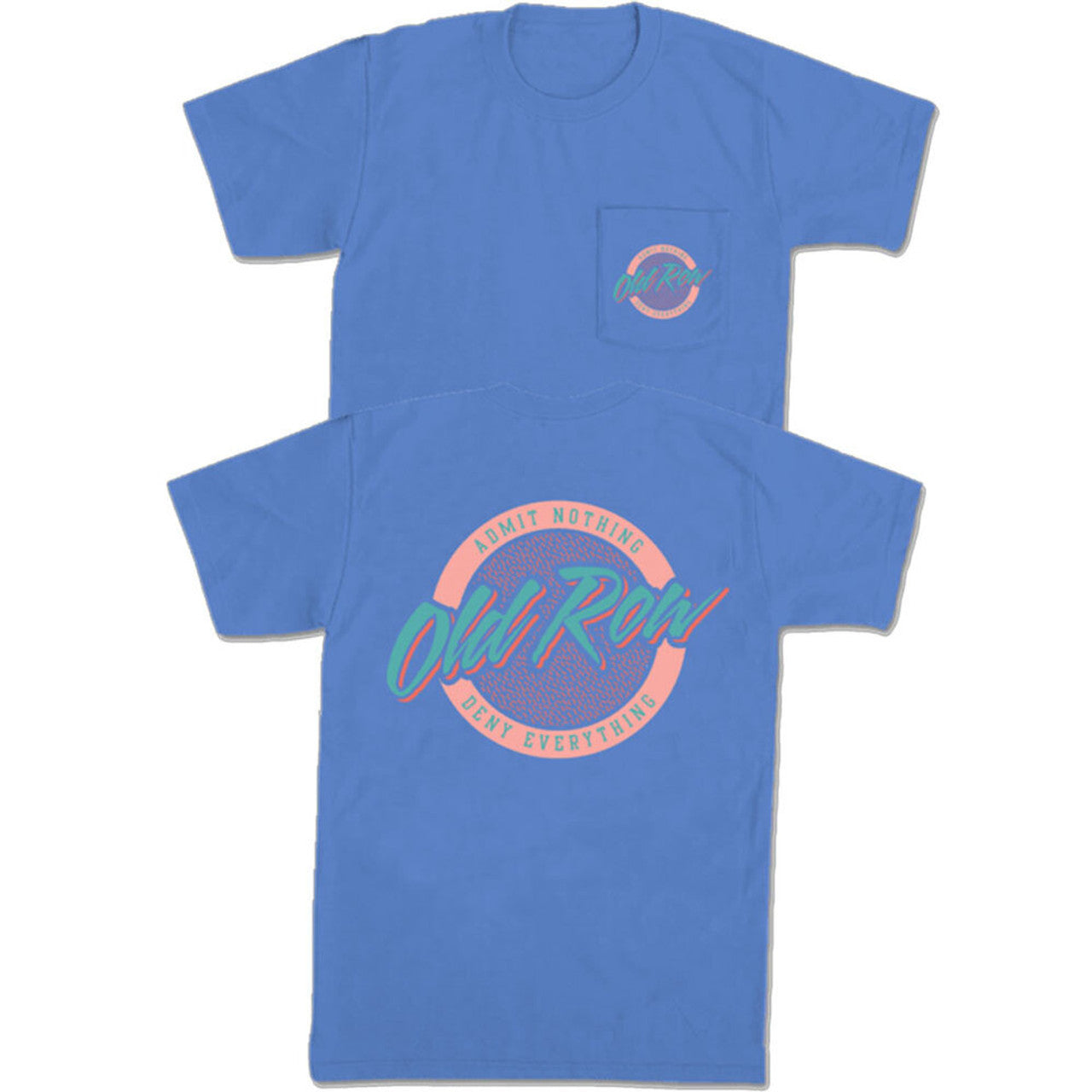 OLD ROW Men's Tees CRUNCHBERRY / S Old Row Circle Logo Tee || David's Clothing WROW3519