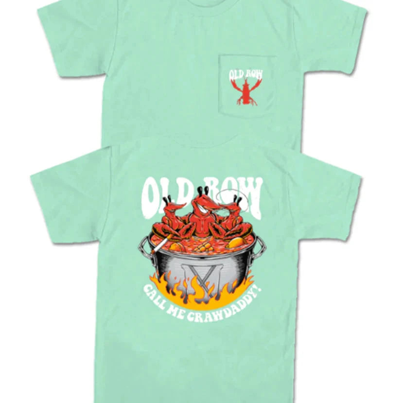 OLD ROW Men's Tees Old Row The Crawdaddy Pocket Tee || David's Clothing