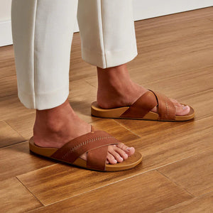 OLUKAI Women's Shoes Olukai Kīpe‘a ‘Olu Women's Slide Sandals || David's Clothing