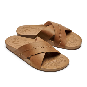 OLUKAI Women's Shoes Olukai Kīpe‘a ‘Olu Women's Slide Sandals || David's Clothing