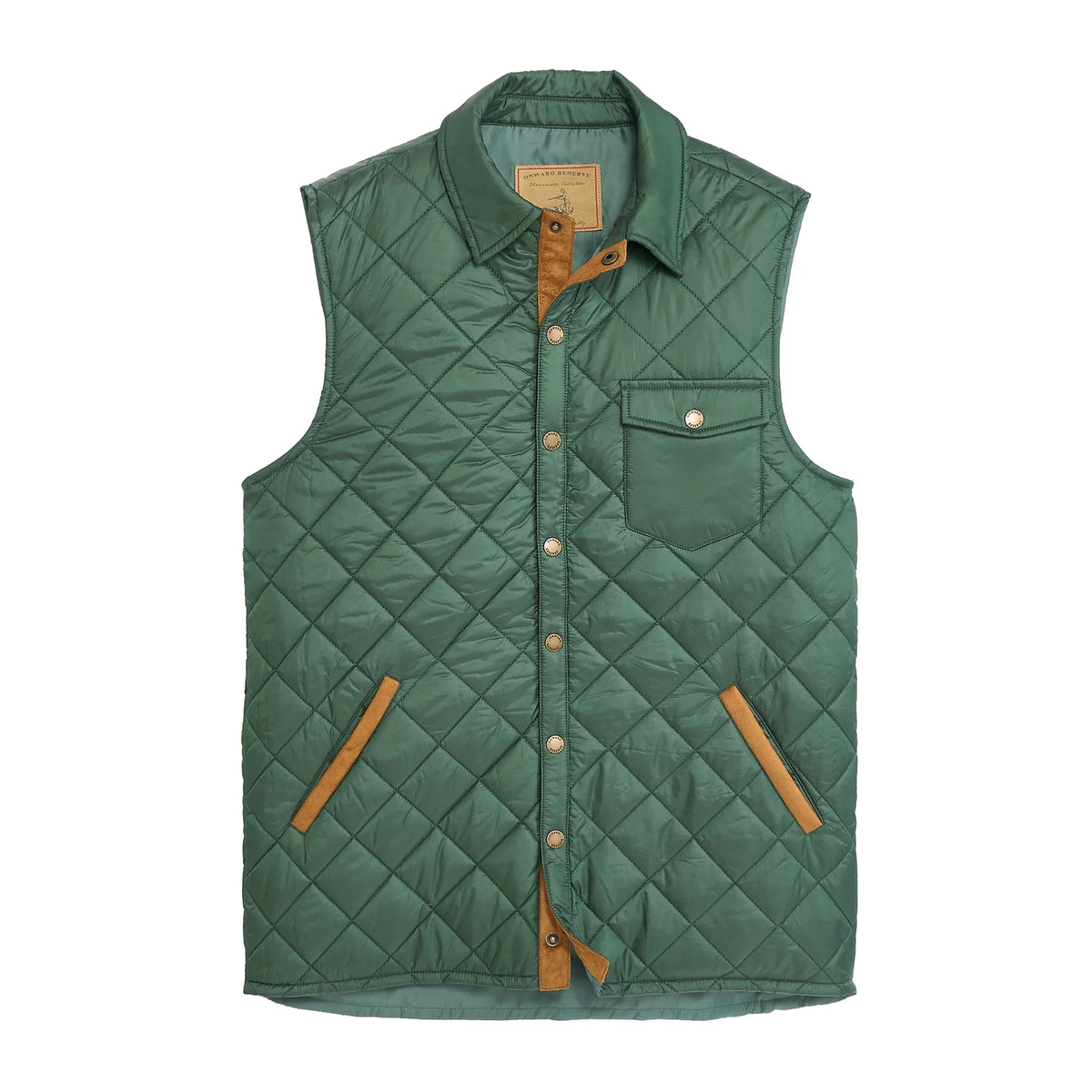 ONWARD RESERVE Men's Outerwear Onward Reserve Braswell Vest - Dark Forest