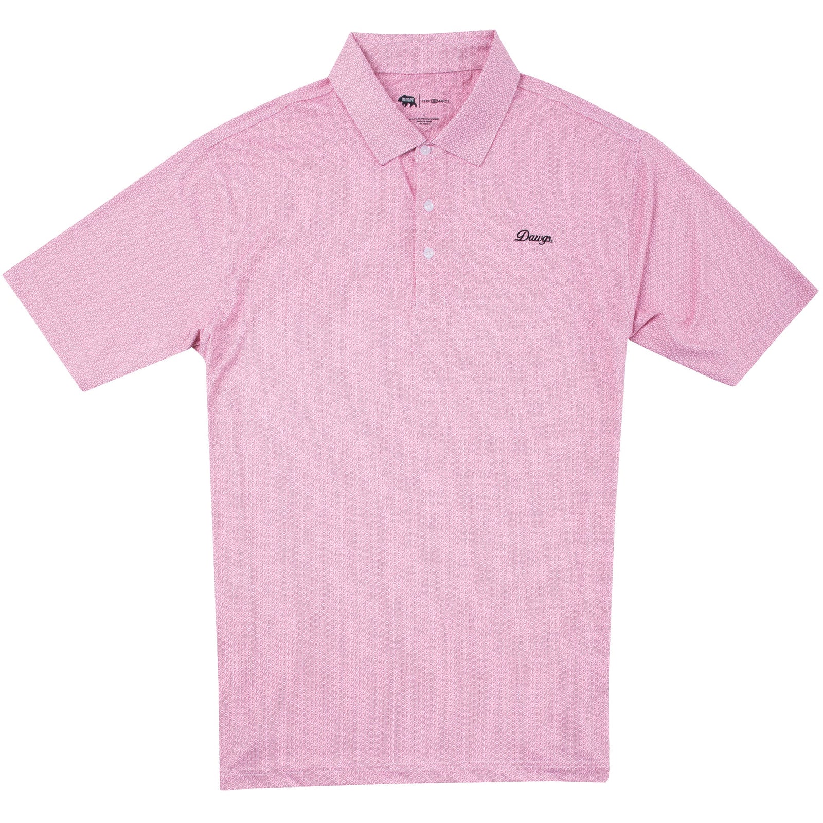 ONWARD RESERVE Men's Polo Onward Reserve Georgia Vintage G Printed Performance Polo