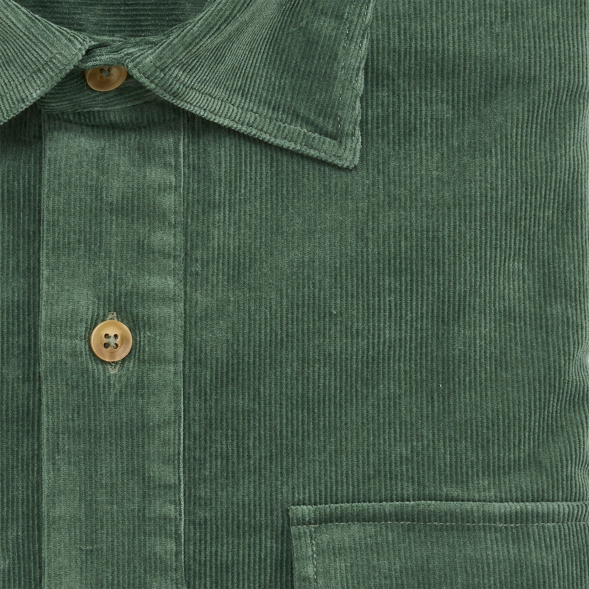 ONWARD RESERVE Men's Sport Shirt Onward Reserve Stretch Cord Half Button Shirt - Dark Forest