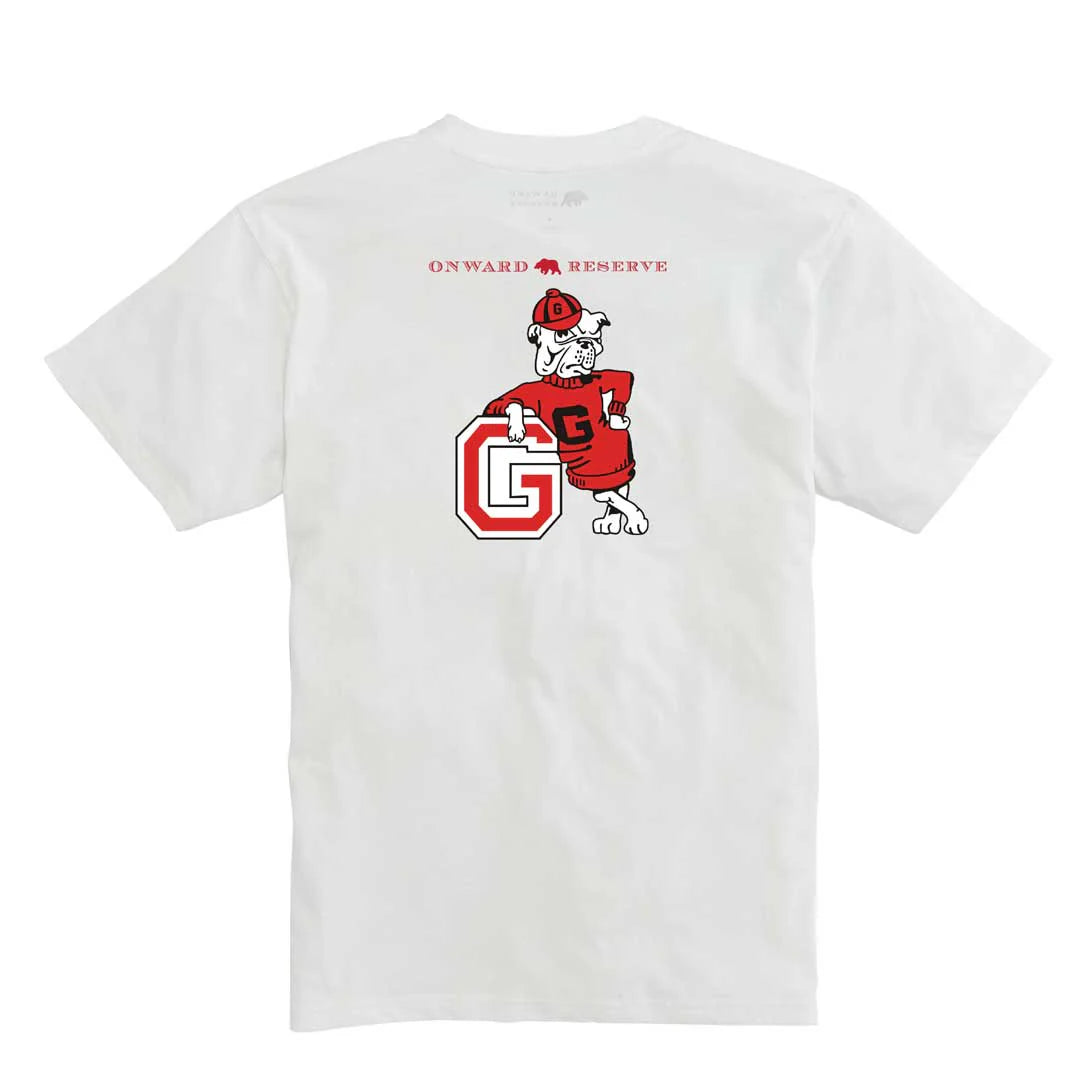 ONWARD RESERVE Men's Tees Onward Reserve Georgia G Dog Tee - White