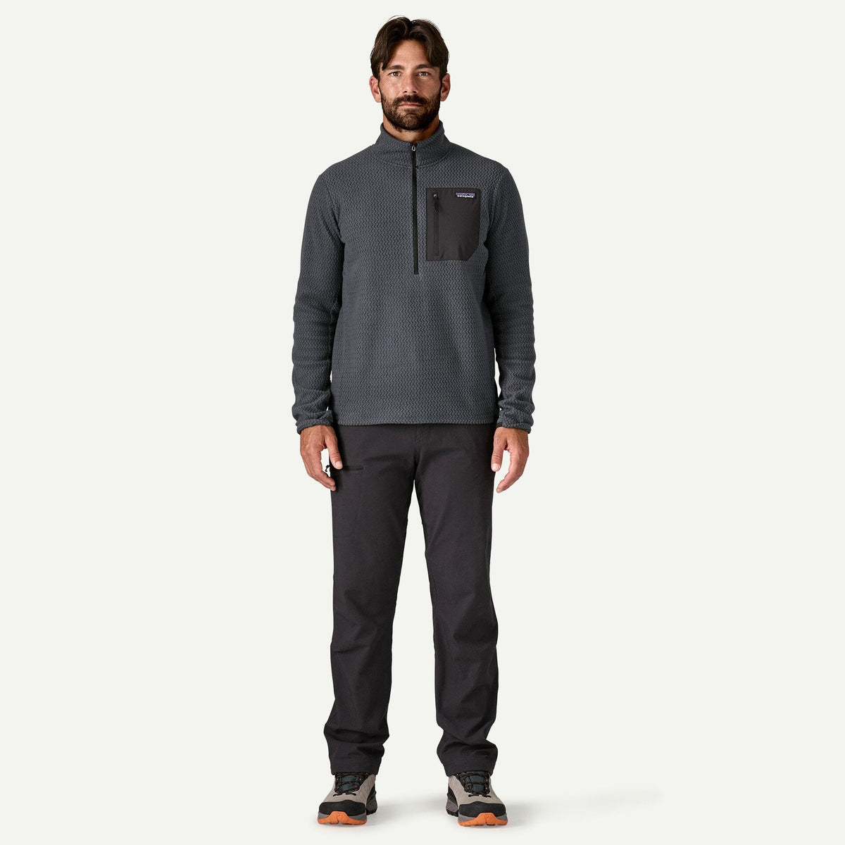 PATAGONIA Men's Pullovers Patagonia Men's R1 Air Fleece Zip-Neck