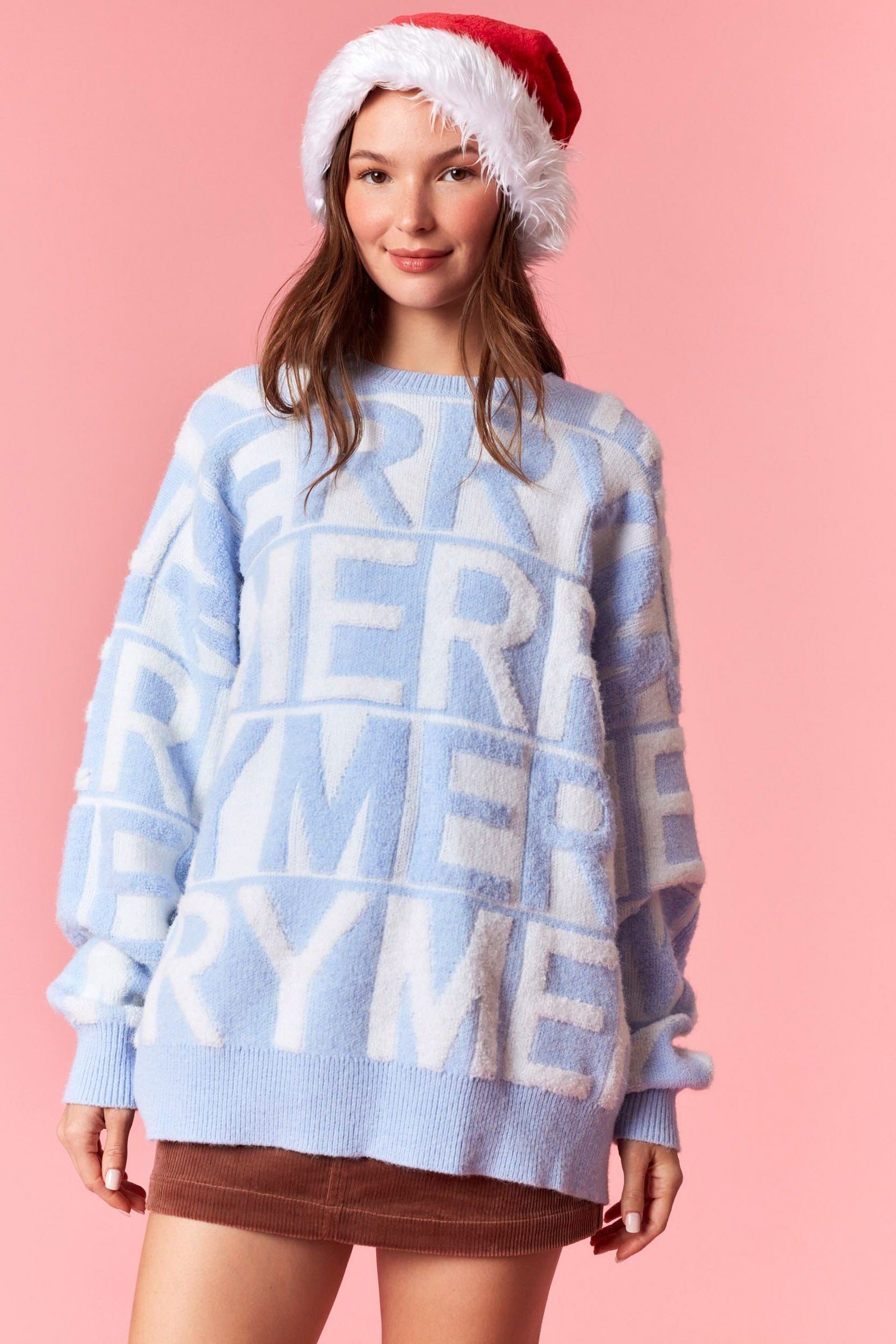 PEACH LOVE Women's Sweaters Merry 3d Yarn Pullover Sweater