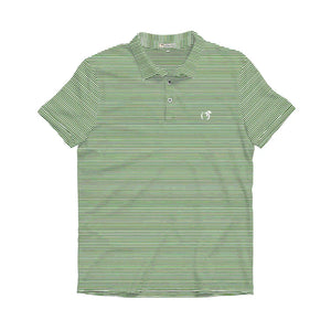 PEACH STATE PRIDE Men's Polo KELLY GREEN / S Peach State Pride Stripe Performance Polo HJSPKGWH