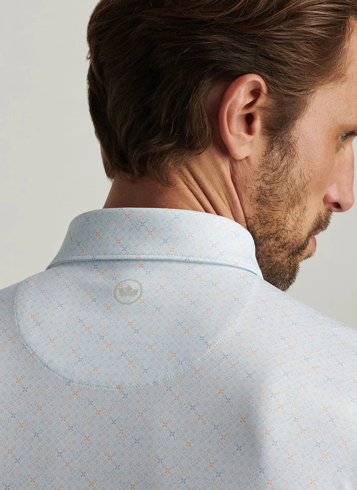 PETER MILLAR Men's Polo Peter Millar Castellina Performance Jersey Polo || David's Clothing