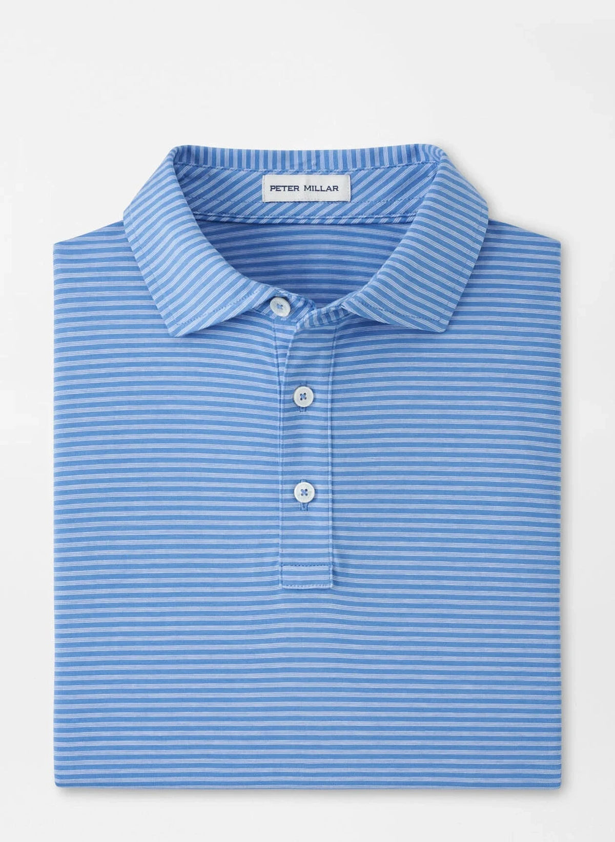 PETER MILLAR Men's Polo Peter Millar Collins Stripe Crown Comfort Cotton Polo