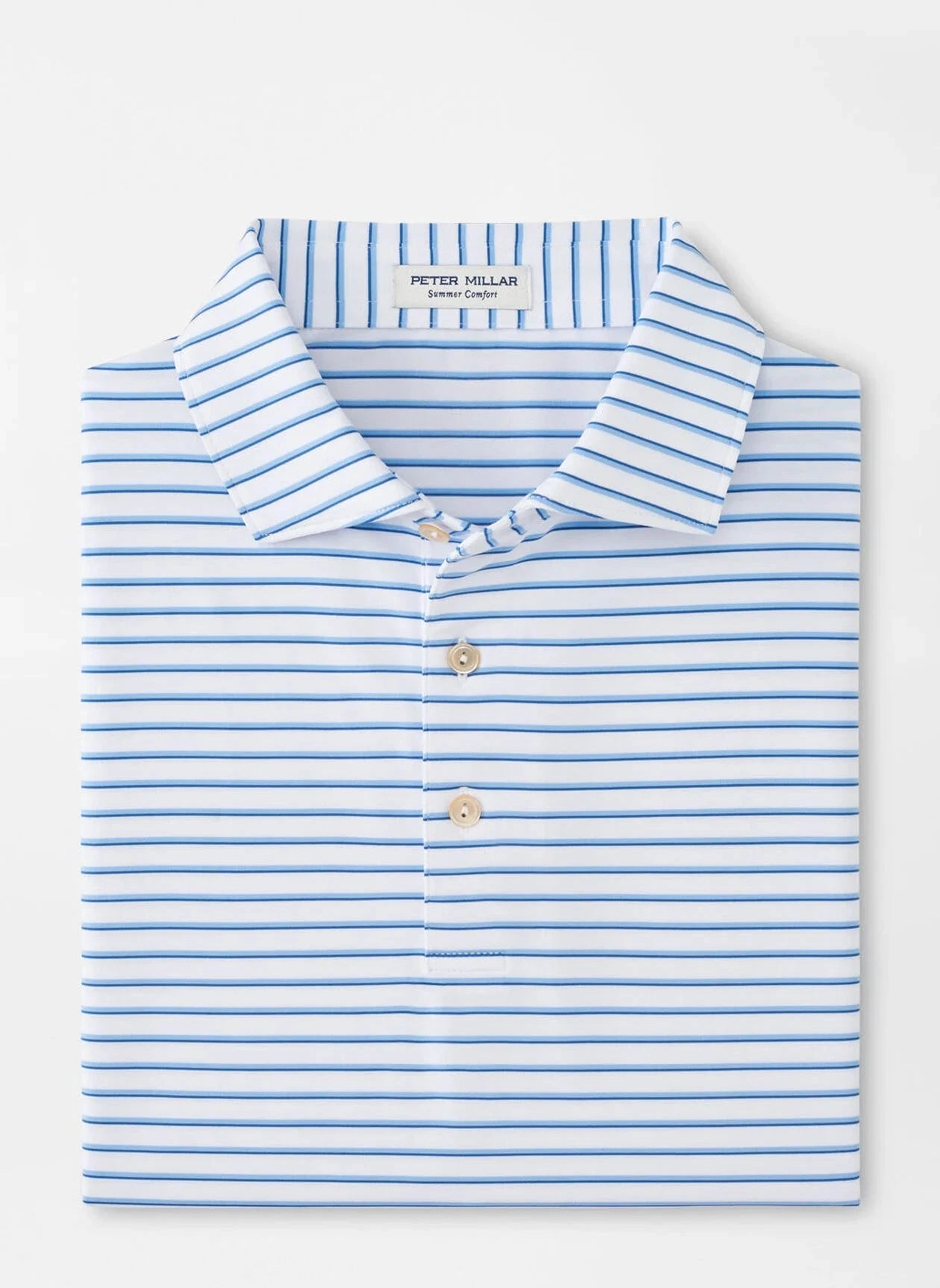 PETER MILLAR Men's Polo Peter Millar Dunnes Performance Jersey Polo || David's Clothing 