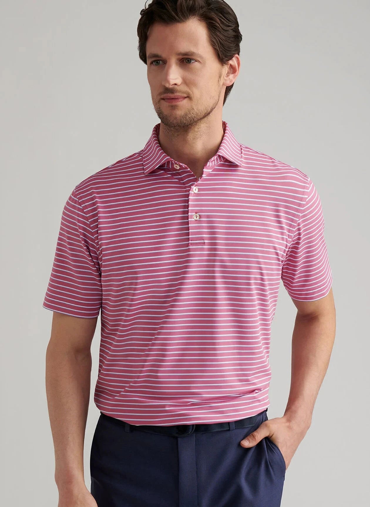 PETER MILLAR Men's Polo Peter Millar Dunnes Performance Jersey Polo