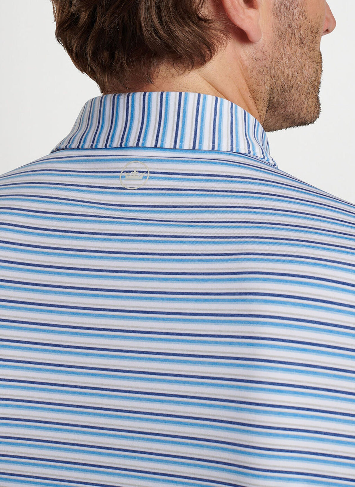 PETER MILLAR Men's Polo Peter Millar Fairmont Performance Jersey Polo || David's Clothing