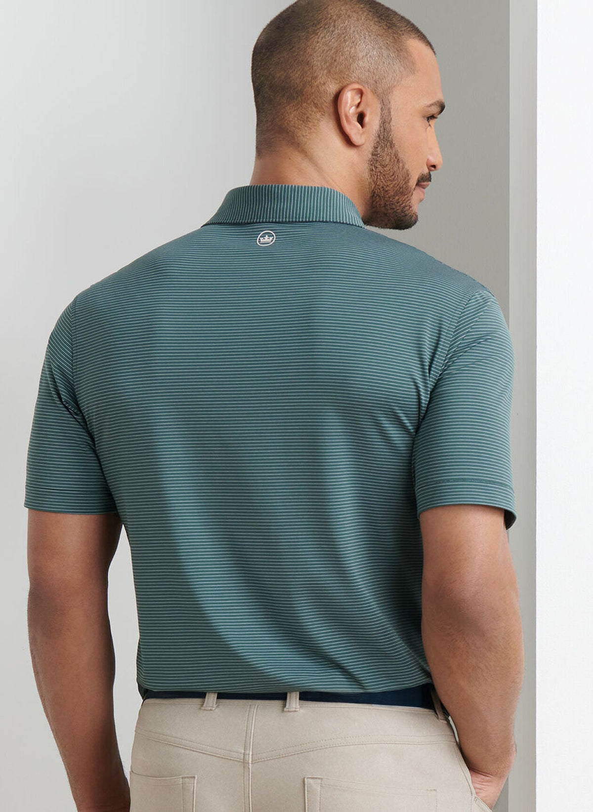 PETER MILLAR Men's Polo Peter Millar Highland Performance Jersey Polo