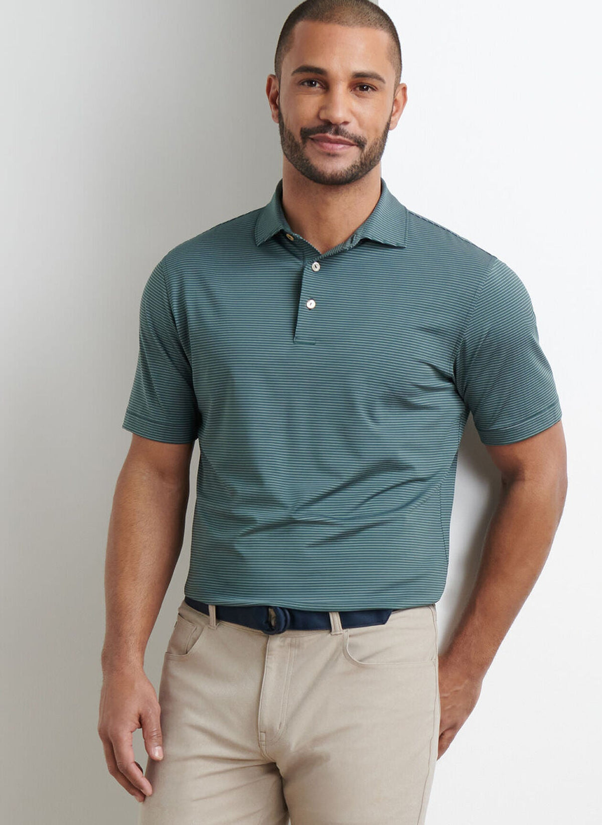 PETER MILLAR Men's Polo Peter Millar Highland Performance Jersey Polo