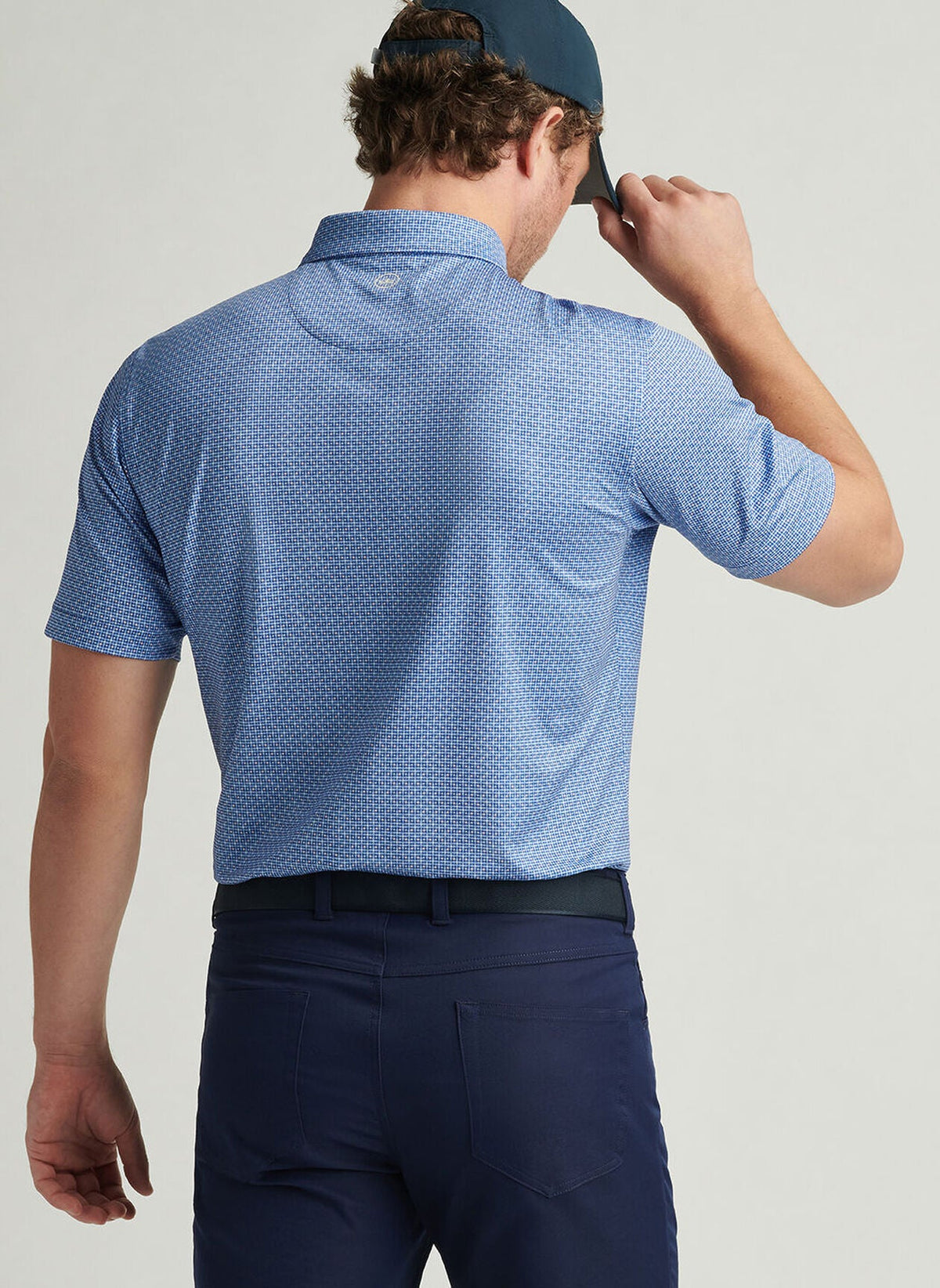 PETER MILLAR Men's Polo Peter Millar Vega Performance Jersey Polo || David's Clothing