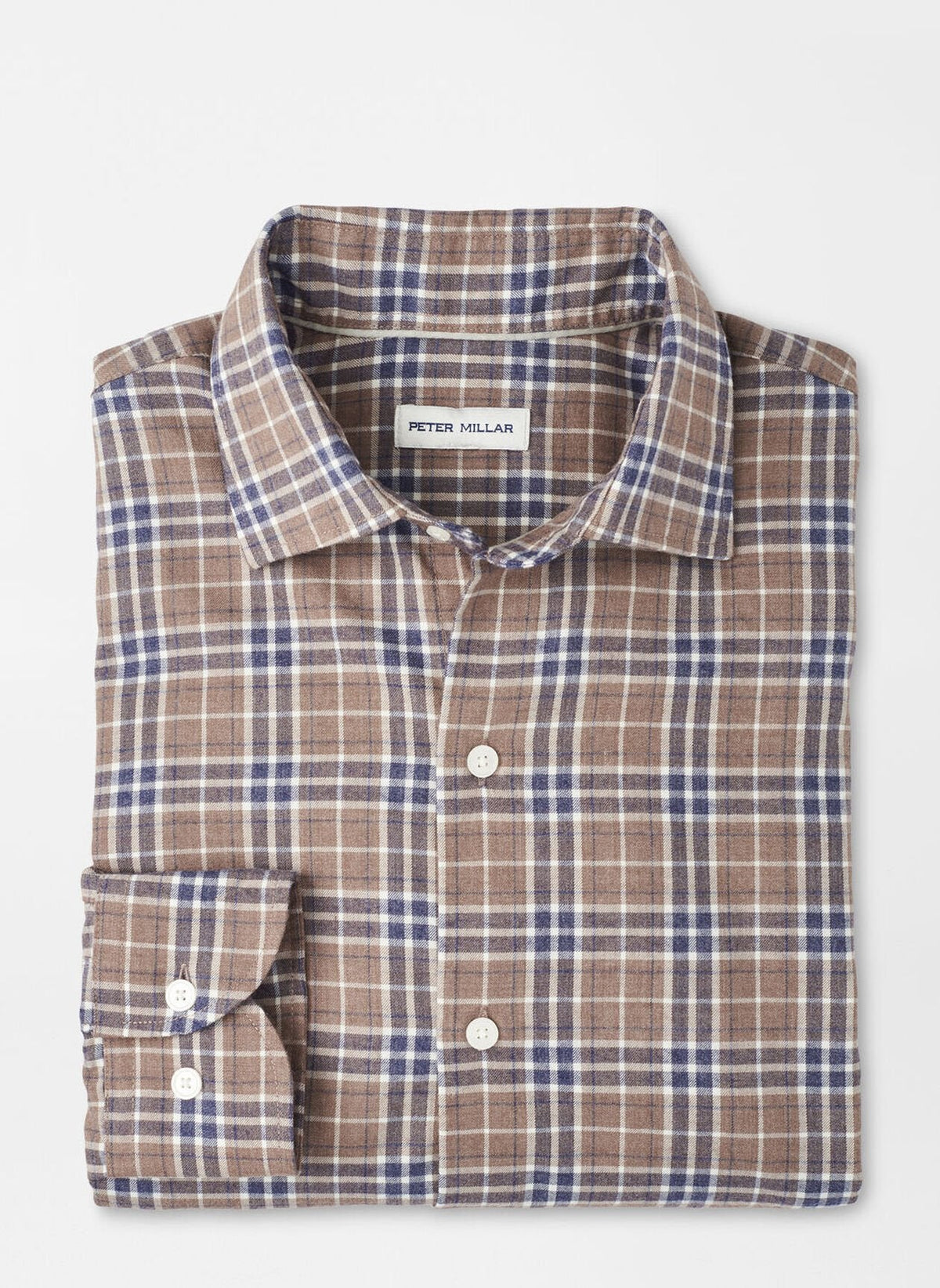 PETER MILLAR Men's Sport Shirt Peter Millar Big Bear Performance Flannel Sport Shirt