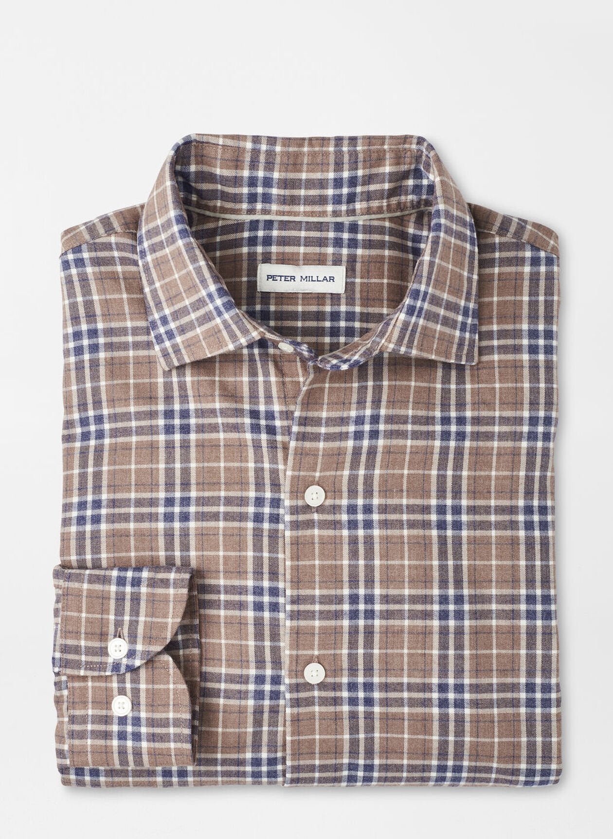 PETER MILLAR Men's Sport Shirt Peter Millar Big Bear Performance Flannel Sport Shirt