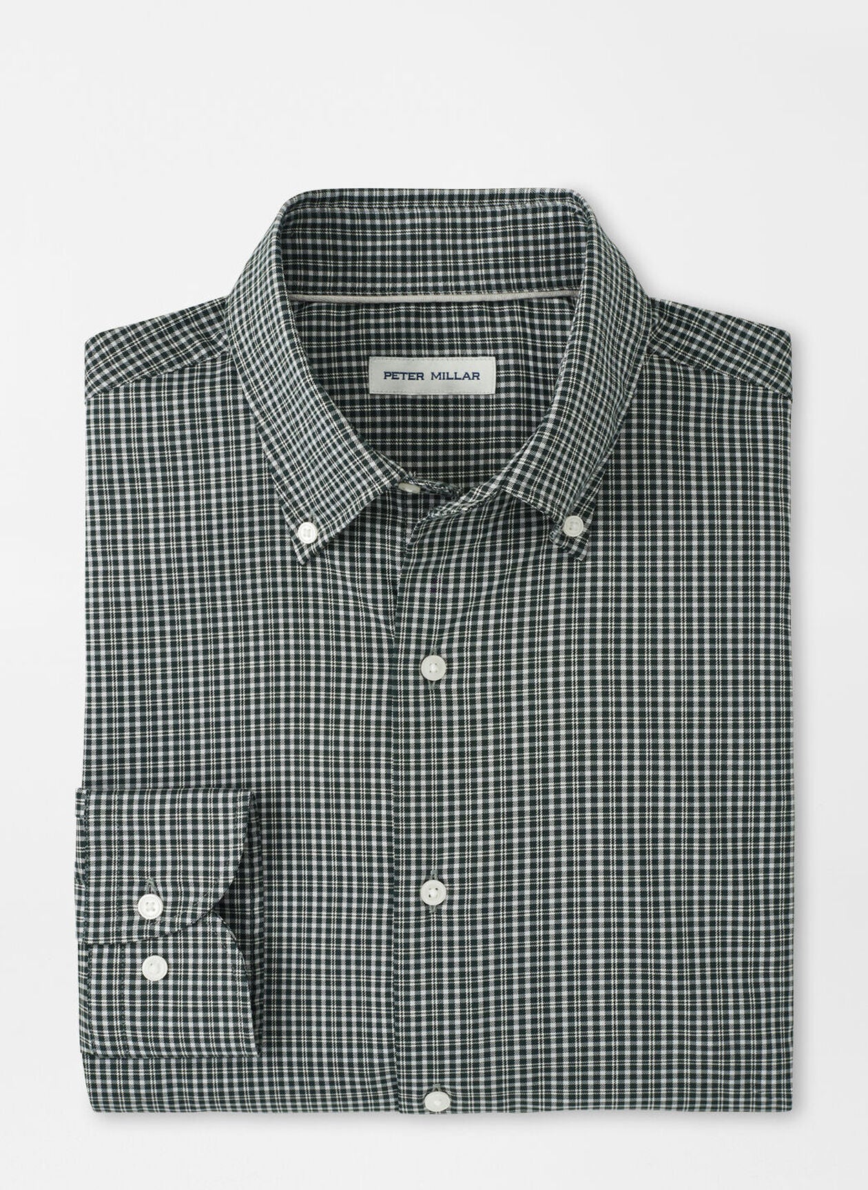 PETER MILLAR Men's Sport Shirt Peter Millar Stowe Crown Lite Cotton-Stretch Sport Shirt