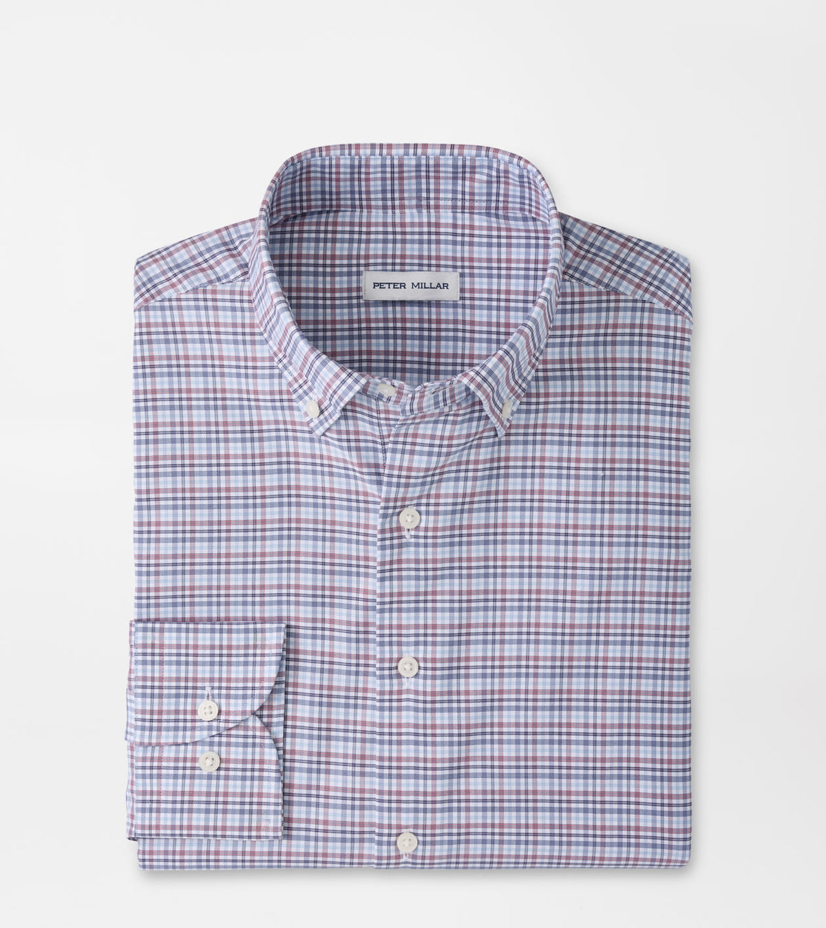 PETER MILLAR Men's Sport Shirt Peter Millar Wayne Performance Twill Sport Shirt
