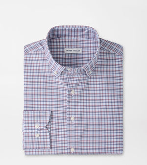 PETER MILLAR Men's Sport Shirt Peter Millar Wayne Performance Twill Sport Shirt