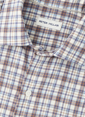 PETER MILLAR Men's Sport Shirt Peter Millar Waynesville Performance Flannel Sport Shirt