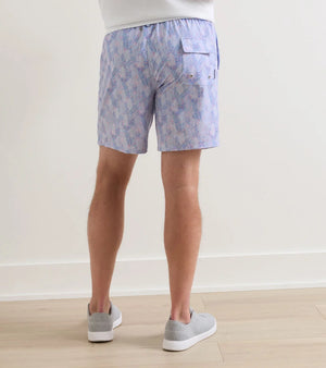 PETER MILLAR Mens Shorts Peter Millar Sunset Palms Swim Trunk