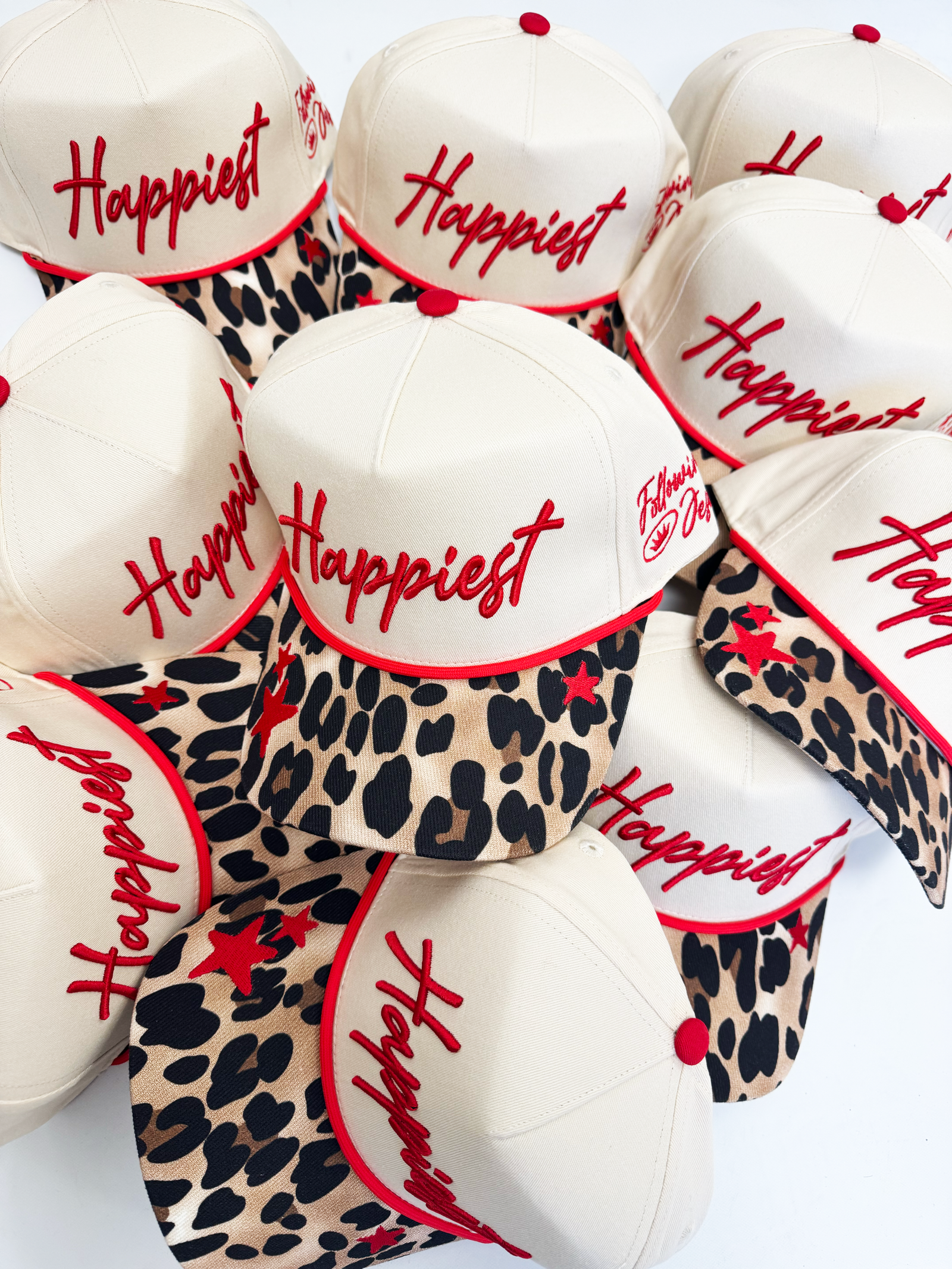 POPPY & PINE Women's Hat IVORY Poppy & Pine Happiest Hat HAPPIEST