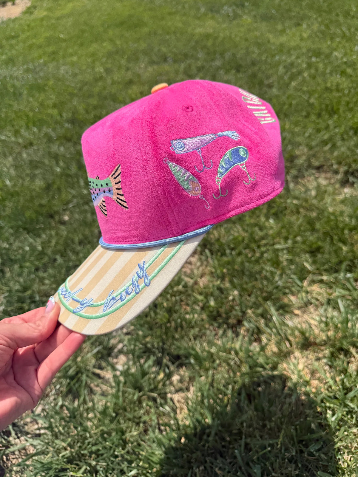 POPPY & PINE Women's Hat MAGENTA / - Poppy + Pine Reel-y Busy Hat REEL-YBUSY