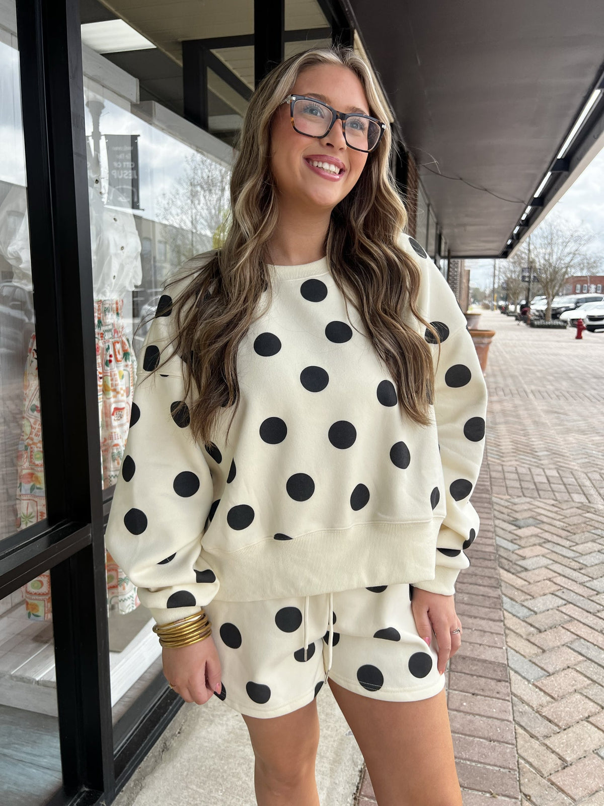 POPPY & PINE Women's Shorts Poppy & Pine Polka Dot Short