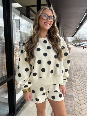 POPPY & PINE Women's Shorts Poppy & Pine Polka Dot Short