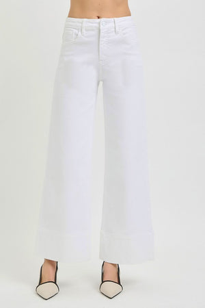 Risen Jeans Women's Jeans Risen Jeans Tummy Control High Rise Ankle Wide Pants