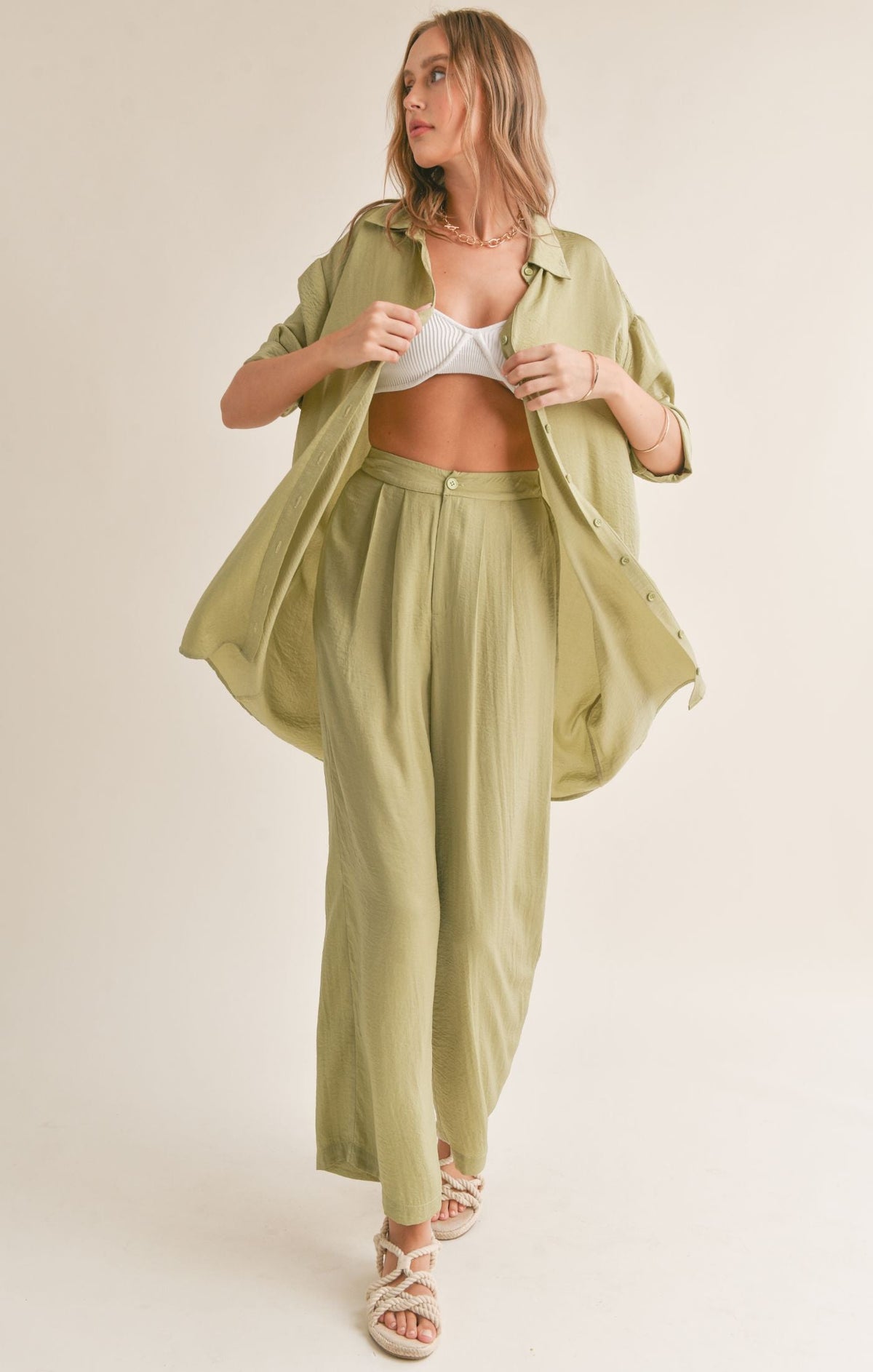 SADIE AND SAGE 22-Women's Woven Top