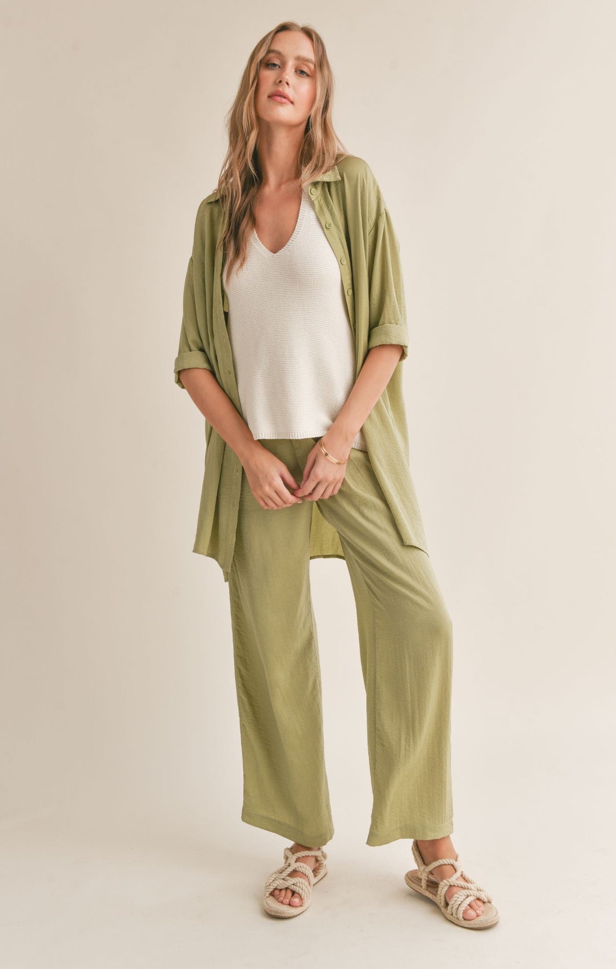 SADIE AND SAGE 22-Women's Woven Top