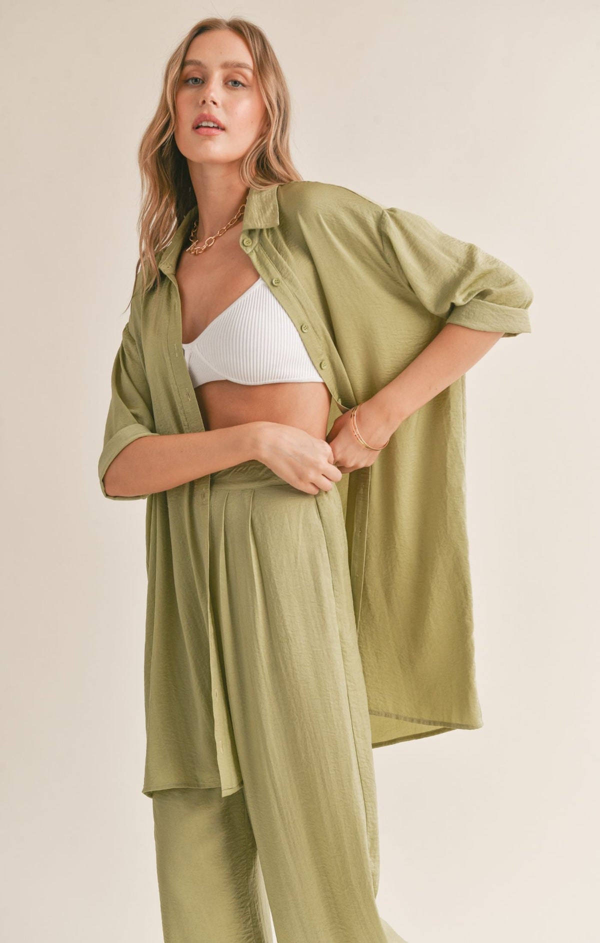 SADIE AND SAGE 22-Women's Woven Top